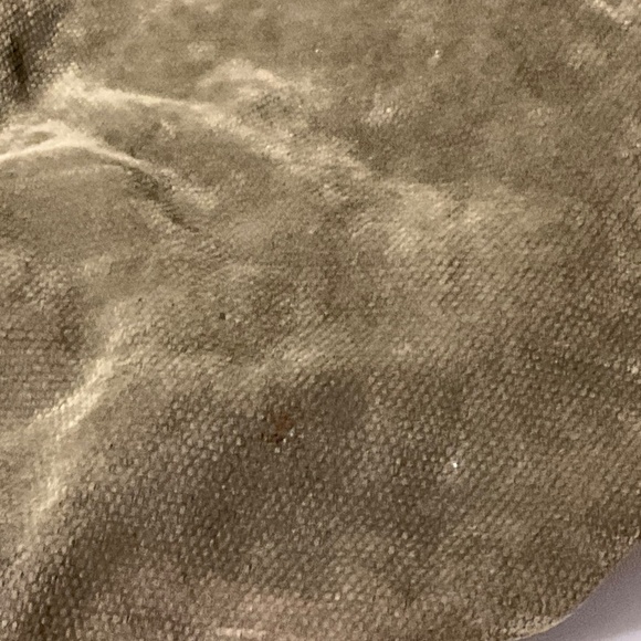 *REHAB* Tommy Hilfiger Vintage y2k bag Olive GREEN stripped Satchel Handbag - Picture 15 of 16